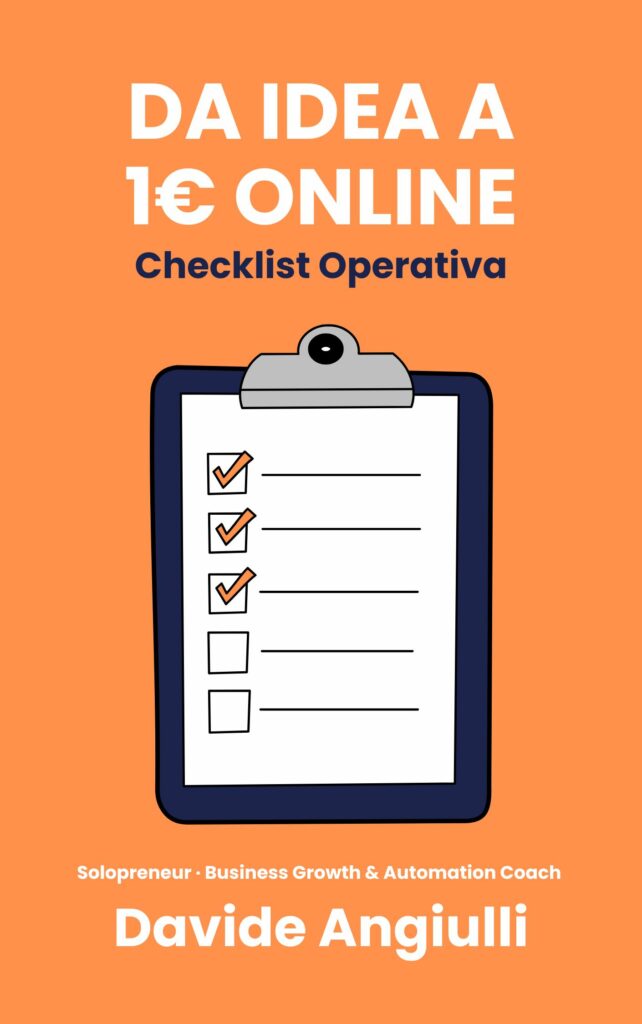 Copertina Checklist Operativa